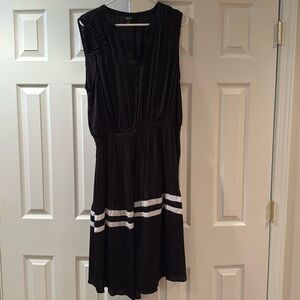 Simply Vera Vera Wang black silky sun dress